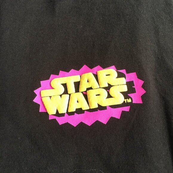 NEW Disney Parks Star Wars Spirit Jersey Vintage Action Figures - Size Small - Picture 9 of 15
